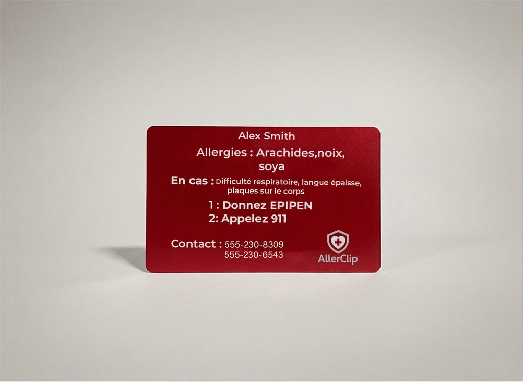 AllerClip™ - Carte de Remplacement Alluminium